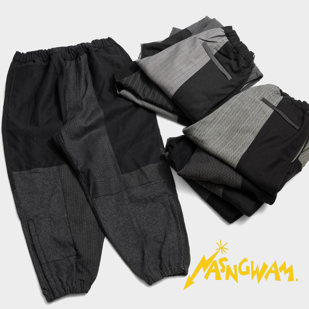 【Nasngwam ナスングワム】NOBLE PANTS ノーブルパンツ
