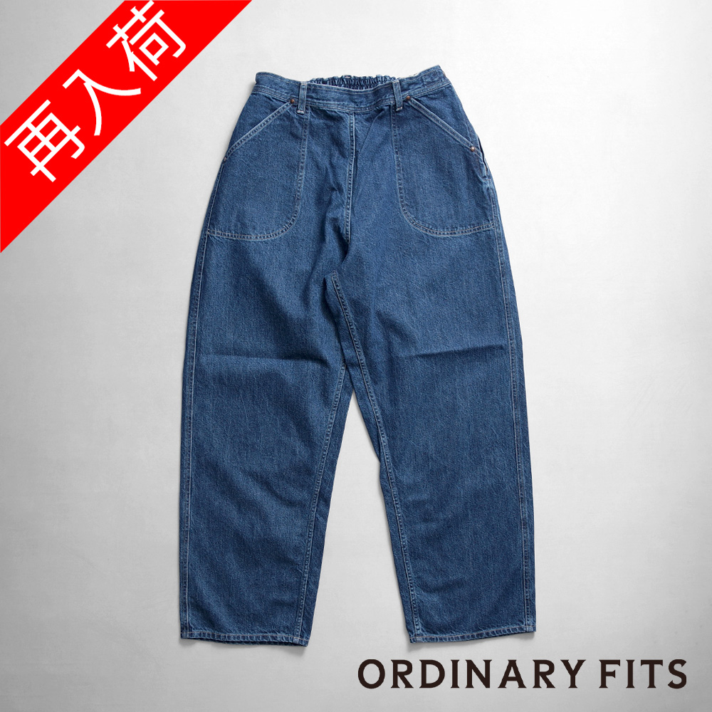 【ORDINARY FITS オーディナリーフィッツ】JAMES RANCH DENIM PANTS USED WASH ジェームスランチ デニムパンツ ユーズドウォッシュ