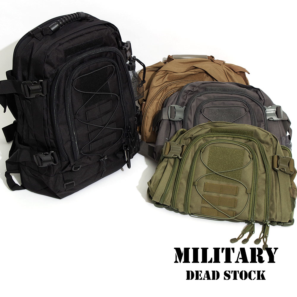 【MILITARY DEADSTOCK ミリタリーデッドストック】3Day Tactical Military Molle Assault Back pack 3デイ タクティカル ミリタリー モール アサルト バック パック