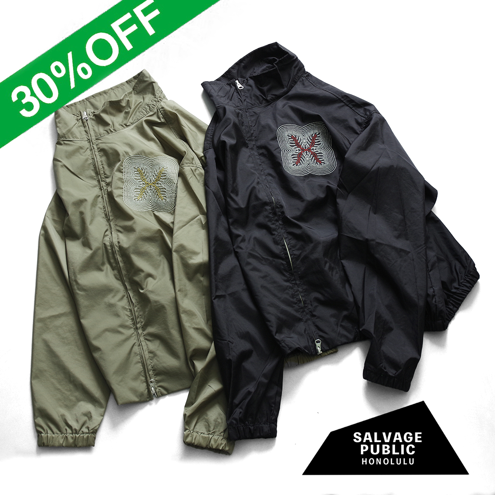 【SALVAGE PUBLIC サルヴェージ・パブリック】Lulu Standneck Blouson ルル スタンドネックブルゾン