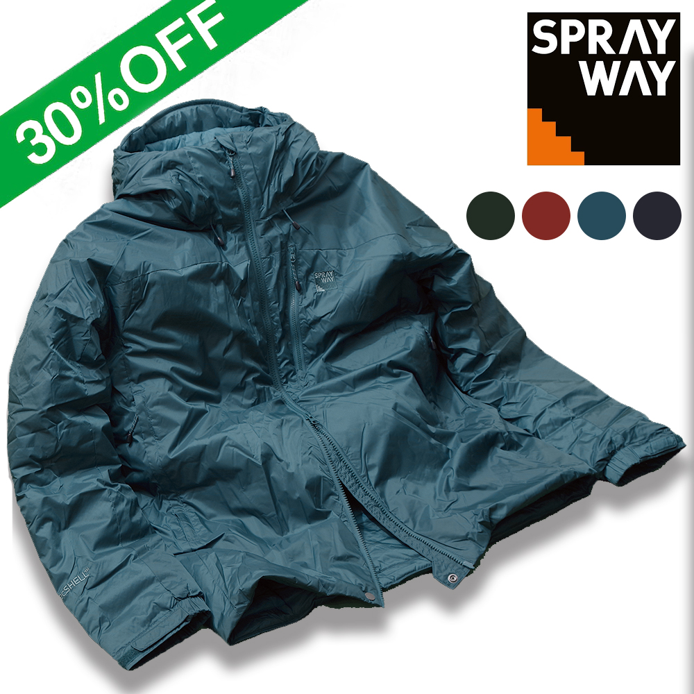 【SPRAYWAY スプレーウェイ】TORRIDON INSULATED JACKET トリドン インサレーテッド ジャケット