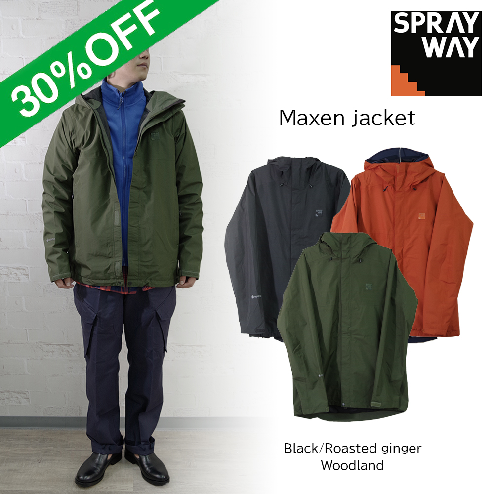 【SPRAYWAY(スプレーウェイ)】 Maxen Jacket マクセンジャケット