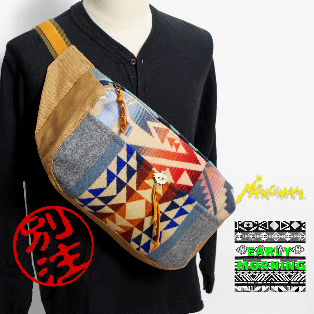 【EARLY MORNINGアーリ ーモーニング】SPECIAL EDITION LARGE WAIST BAG 別注ラージウェストバッグ