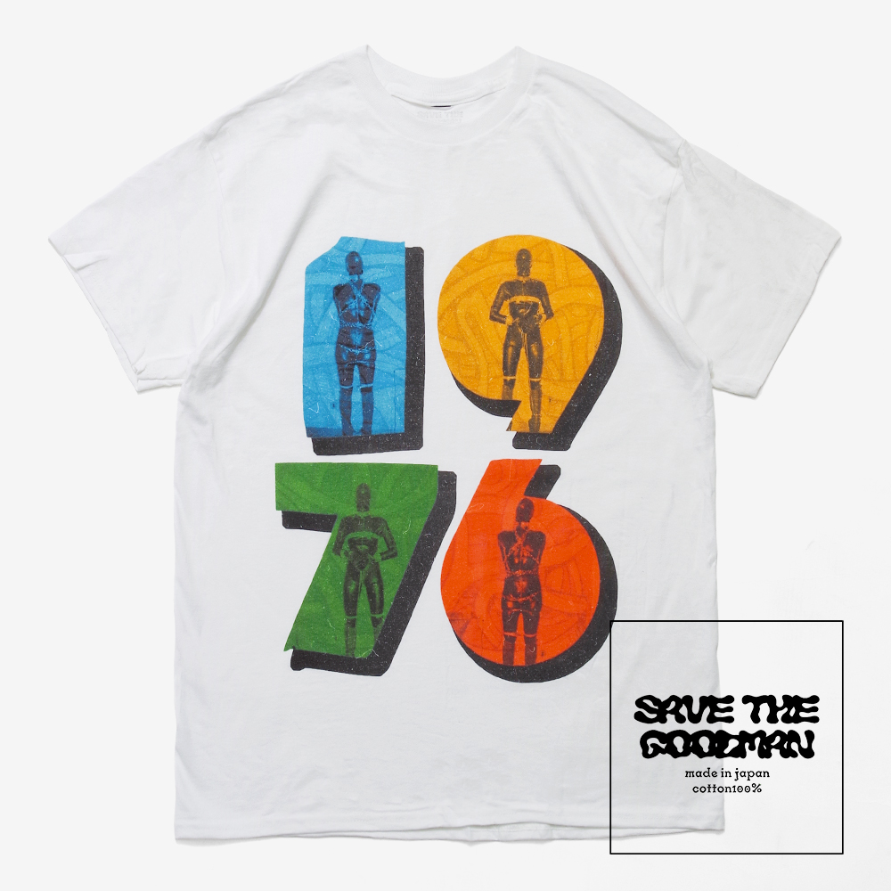 【SAVE THE GOODMAN セイヴザグッドマン】Graphic Art Tee “1976” グラフィックアート Tシャツ
