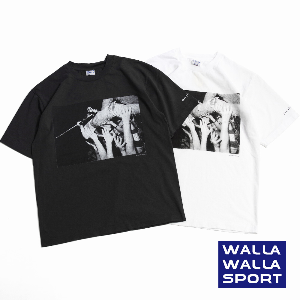 【WALLA WALLA SPORT ワラワラスポーツ】S/S PRINT Tee CHARLES PETERSON “CROWD SURF” 半袖プリントTeeシャツ チャールズ・ピーターソン クラウドサーフ