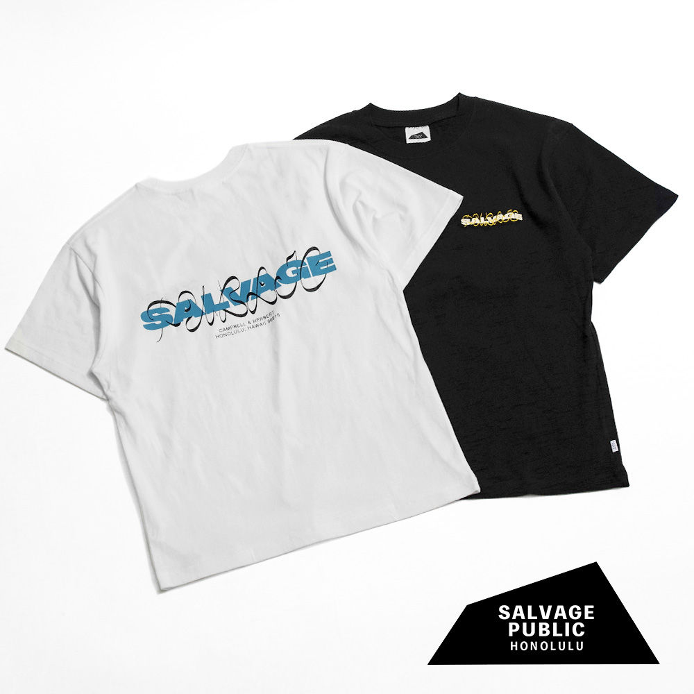 【SALVAGE PUBLIC サルヴェージ・パブリック】 Standard S/S Tee(Lei Logo) スタンダード半袖Tシャツ レイロゴ