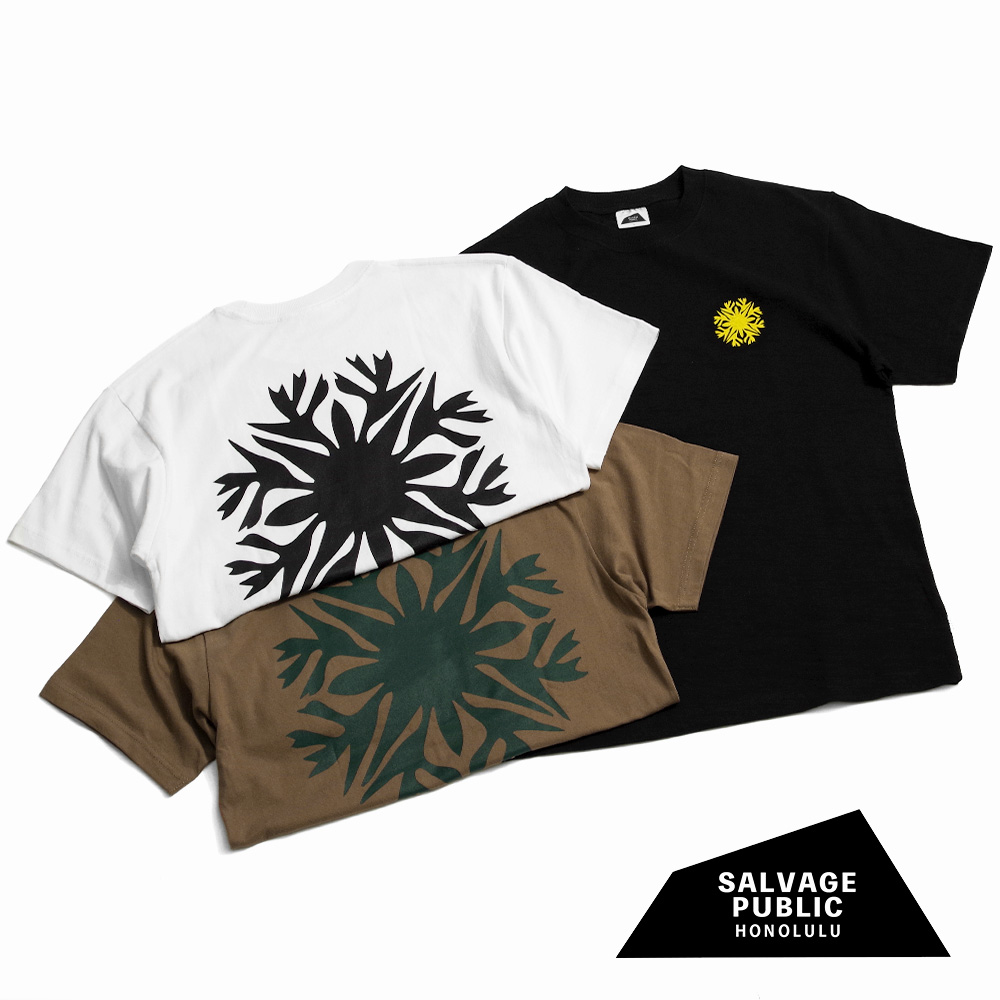 【SALVAGE PUBLIC サルヴェージ・パブリック】Standard S/S Tee(Bird Of Paradise) スタンダード半袖Tシャツ バードオブパラダイス