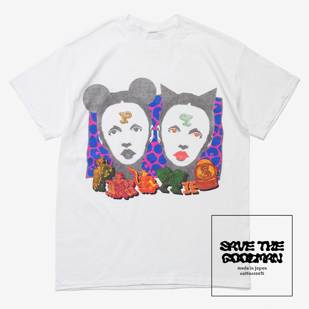 【SAVE THE GOODMAN セイヴザグッドマン】Graphic Art Tee “FREAKS” グラフィックアート Tシャツ フリークス
