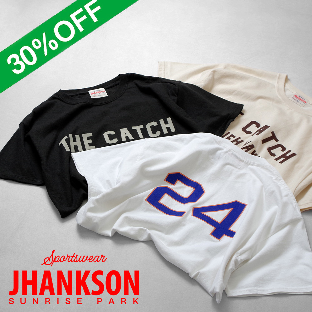 【JHANKSON ジャンクソン】S/S Tee THE CATCH ザ キャッチ ウィリー・メイズ
