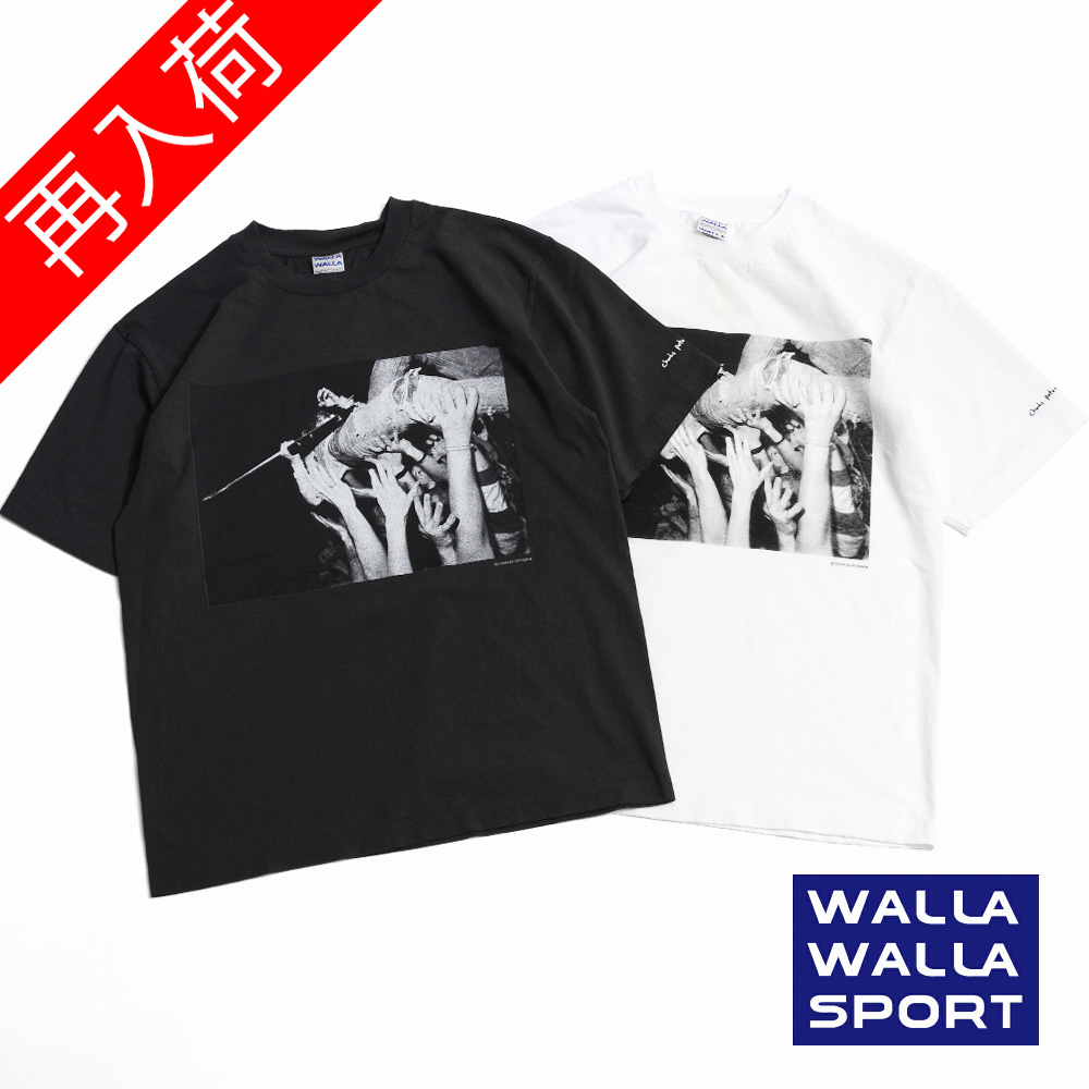 【WALLA WALLA SPORT ワラワラスポーツ】S/S PRINT Tee CHARLES PETERSON “CROWD SURF” 半袖プリントTeeシャツ チャールズ・ピーターソン クラウドサーフ