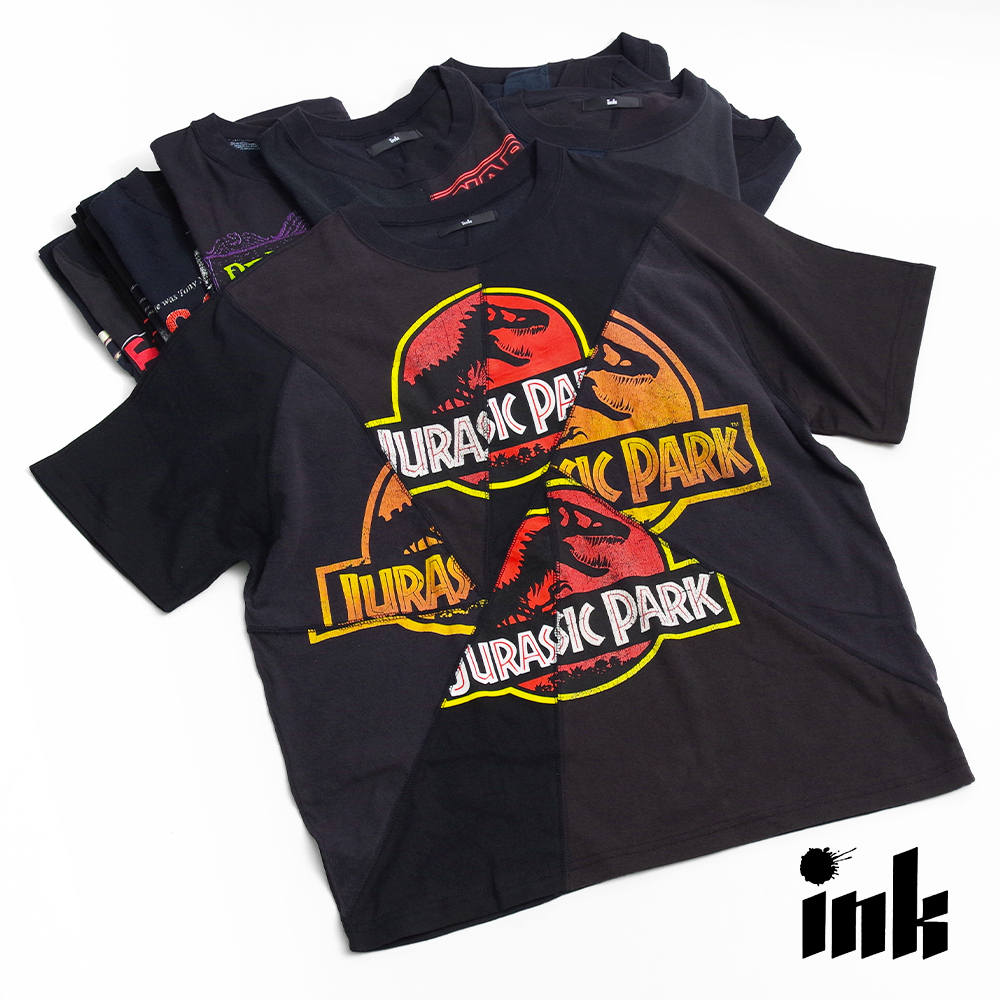 【 ink インク】AMERICAN MOVIE CRACK Tee アメリカンムーヴィー クラックTシャツ
