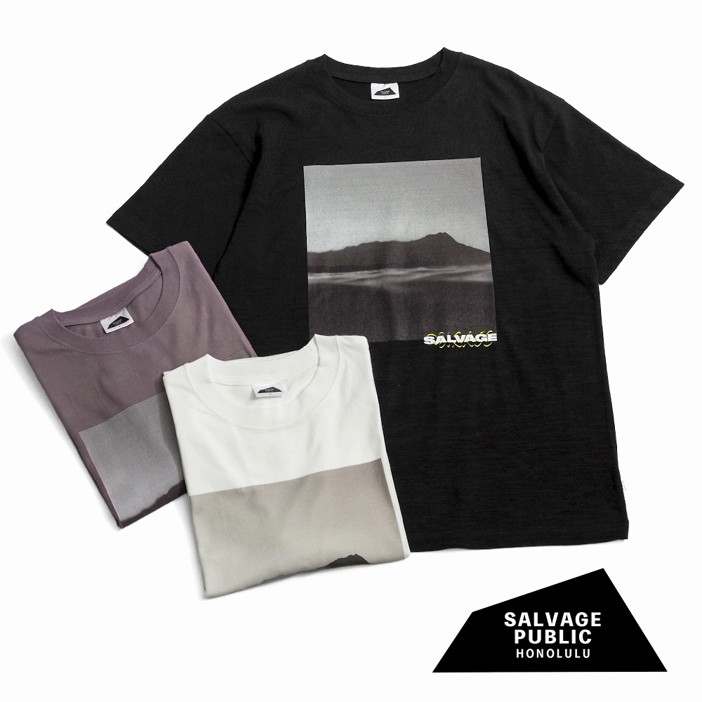 【SALVAGE PUBLIC サルヴェージ・パブリック】Standard S/S Tee(DH Photograph) スタンダード半袖Tシャツ ダイヤモンドヘッドフォトグラフ