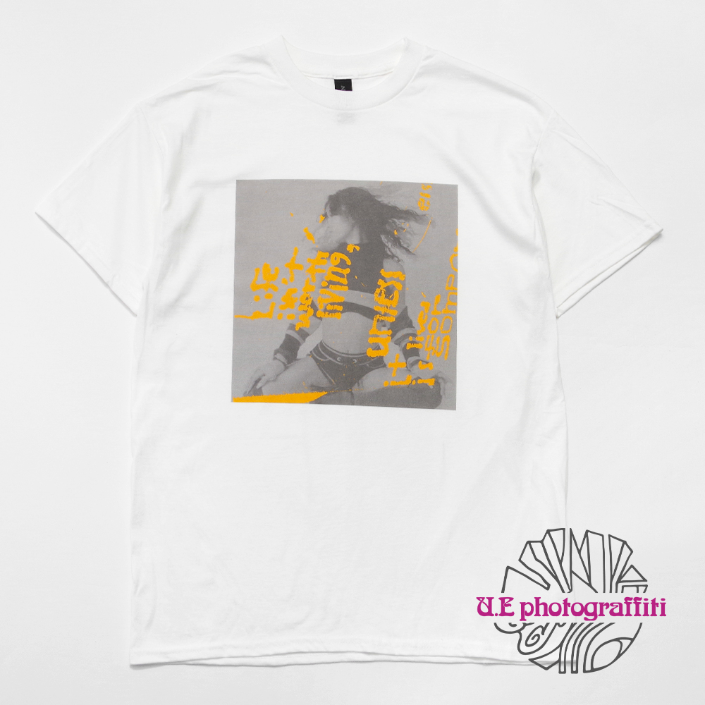 【 U.E.photograffiti ユーイーフォトグラフィティ】ART PRINT S/S Tee “&&” アートプリント半袖Teeシャツ アンドアンド